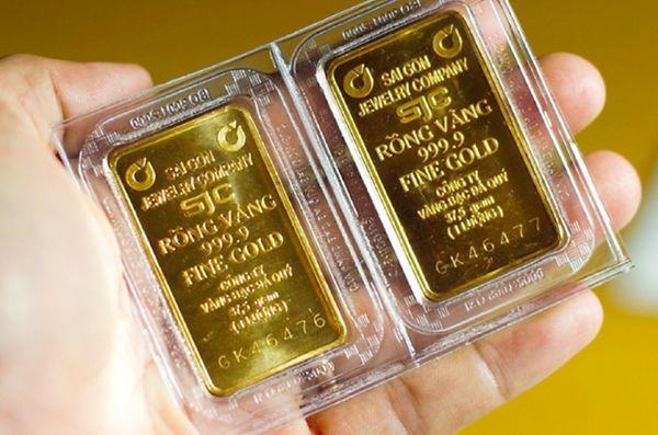 베트남의 대표 순금 유통 기업 SJC(사이공주얼리컴퍼니) 골드바 상품 사진 [사진=베트남통신사(VNA)]