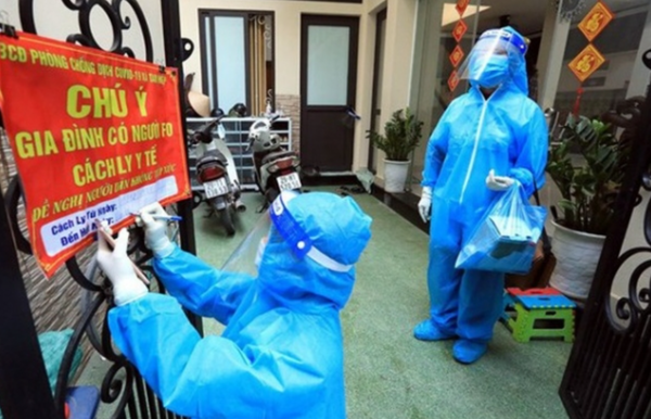 베트남의 코로나19 새 방역지침 시행에 따라 코로나19 확진자와 1차 접촉자는 격리없이 손씻기 등 스스로 기본적인 방역수칙만 준수하면 된다. (사진=baochinhphu.vn)