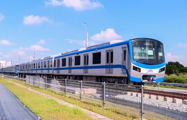 Metro số 1 Bến Thành - Suối Tiên. Nguồn: VGP.