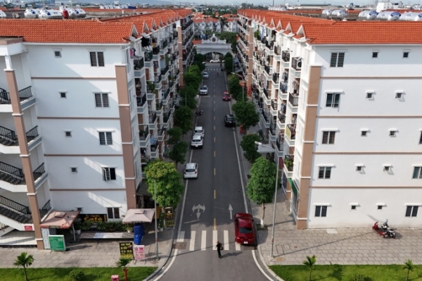 Một dự án nhà ở xã hội tại Hải Phòng. Ảnh: Lê Tân