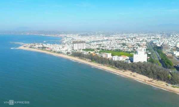 Trung tâm thành phố biển Phan Thiết. Ảnh: Việt Quốc (사진=VnExpress/Viet Quoc)