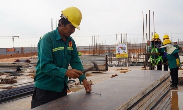 베트남 동나이성 롱탄신공항 건설현장. 베트남의 공공투자지출 집행률이 올들어 4월까지 연간목표의 14.7%에 도달하는 등 전년동기에 비해 높은 것으로 나타났다. (사진=VnExpress/Phuoc Tuan)