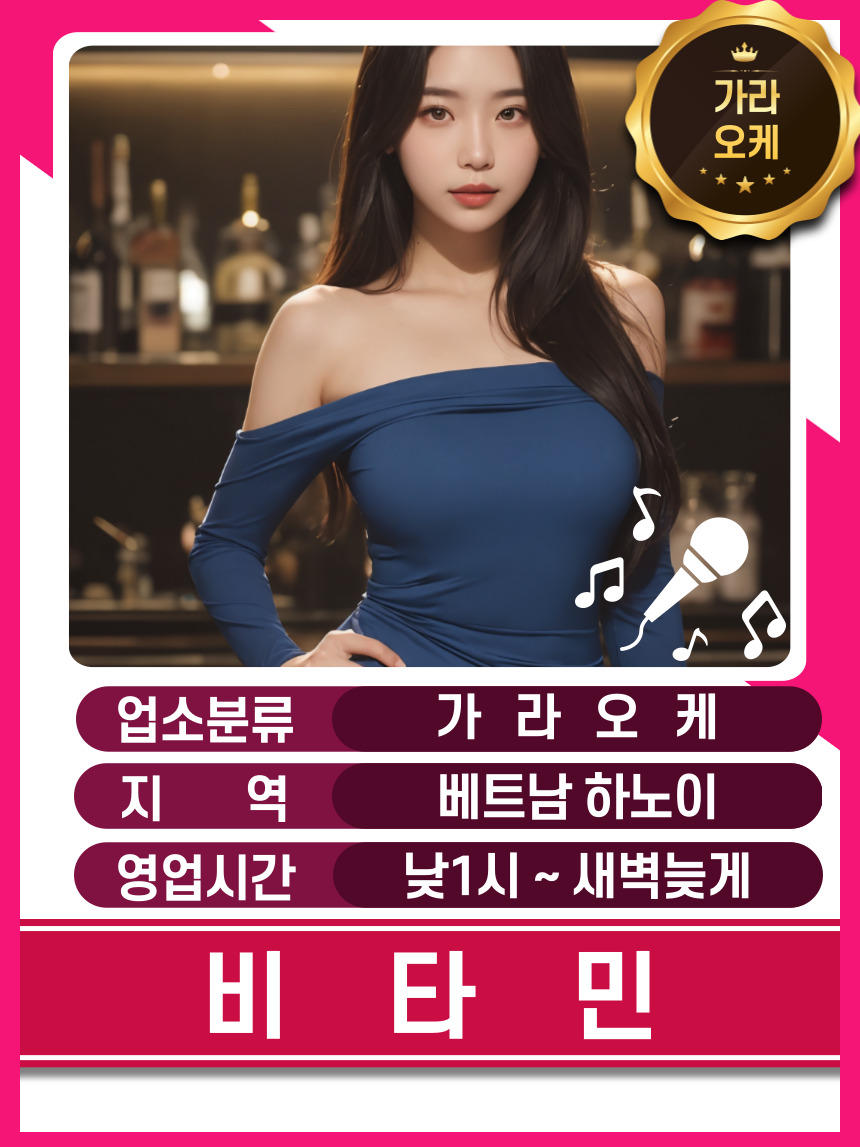 하노이 비타민 가라오케 가격표